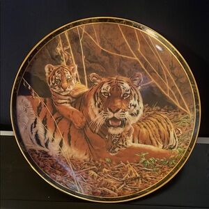 Nature's Caress Limited Edition Porcelain Plate - Bradford Exchange 3344A